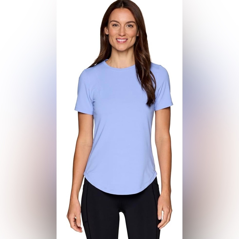 *NWT* Avalanche Cream Women’s Short Sleeve T-Shirt w/UPF 50+ Protection, Small - Picture 2 of 16